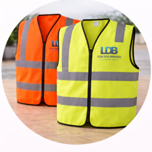 High-visibility vests with LDB logo